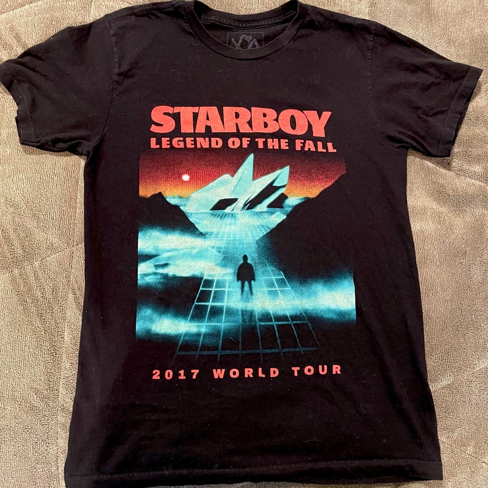 XO The Weeknd 2017 Tour Concert T-Shirt, Medium